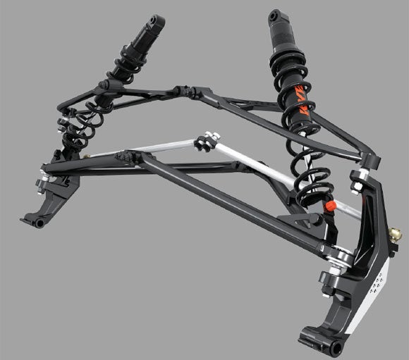 BRP Offers RAS 2 Front Suspension Kits for REVX Chassis Sleds