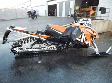 2016 Arctic Cat M 8000 Sno Pro 153 Orange