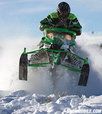 Push the Sno Pro 500 as hard as you like, it's got a snocross pedigree