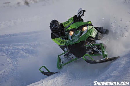 2011 Arctic Cat SnoPro 500 Action