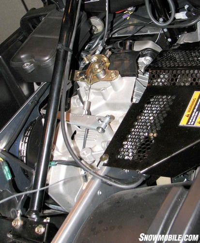 2013 Yamaha SRX 120 engine