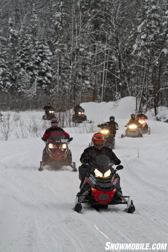 Enjoying Ontario Snowmobile Trails