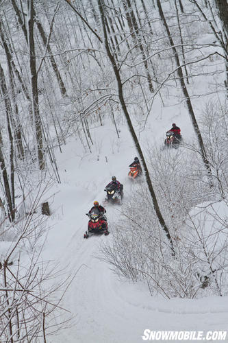 Wide Open Ontario Snowmobile Trails