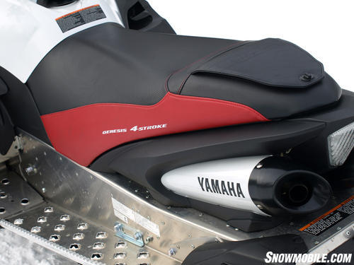2013 Yamaha Apex SE seat exhaust