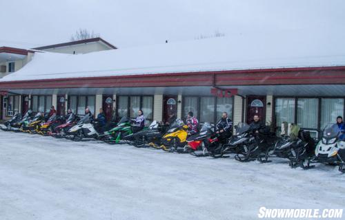 Snowmobile Touring in Ontario