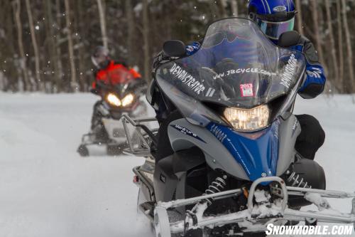 Fun on Northern Ontario Snowmobile Trails
