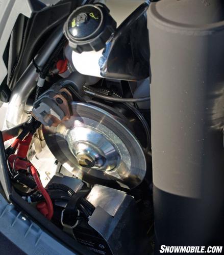 2014 Polaris 550 Indy Adventure Exhaust Brake Battery