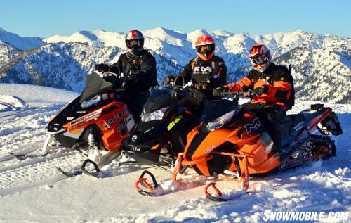 2014 800cc Mountain Snowmobiles