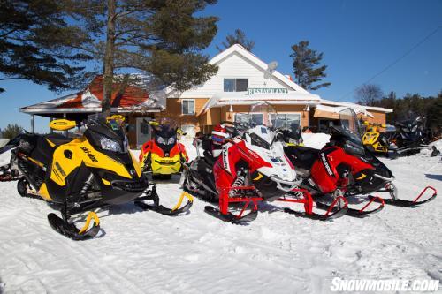Snowmobile Trail Dining