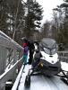 Snowmobile Bridge Huntsville