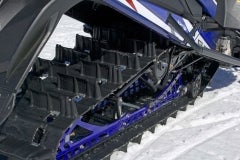 The 3 inch Power Claw track continually worked this winter, continually grabbing snow, propelling the Viper forward.