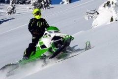 The M6000 SnoPro returns for 2017, and is being pushed by Arctic Cat -- more aggressively -- as the best 600 performance for the money.