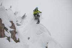 KLIM-Timbersled-Snowbike-Action-1