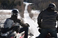 Bracebridge-Snowmobile-Trail-View