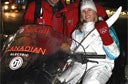 Electric Snowmobile Carries Olympic Torch