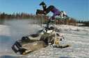 Girl Bails on Sled [video]