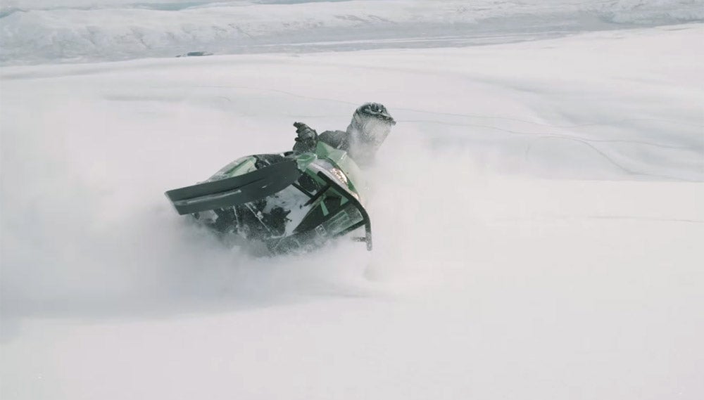 October Snowmobiling in Alaska + Video