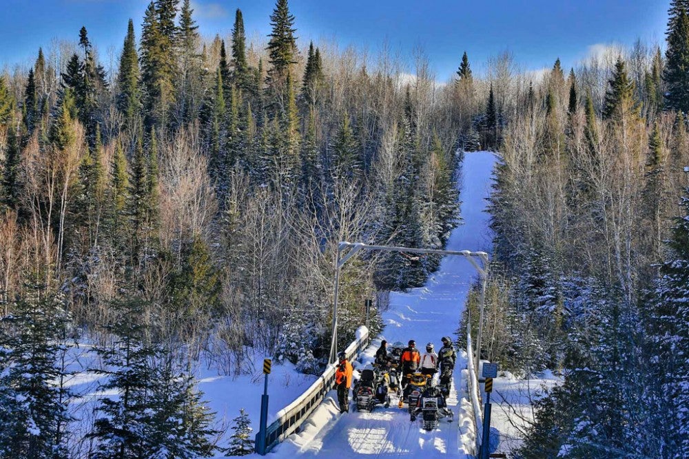 Snowmobile Bridge Northern Corridor