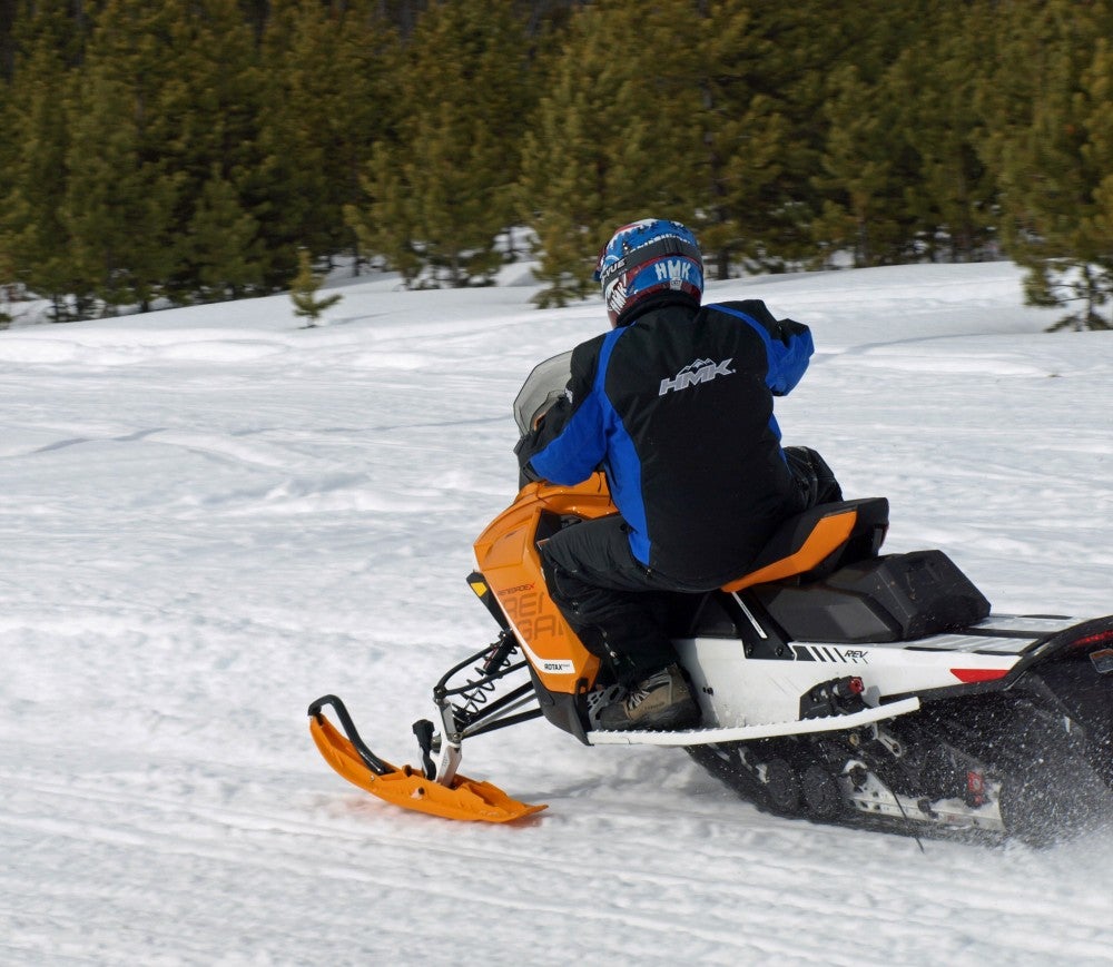 Ski-Doo’s Renegade 850 combines a new 850cc ETEC twin with a fourth generation REV platform.