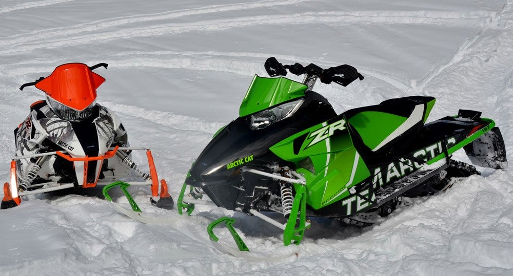 2017 Arctic Cat ZR8000 Pair