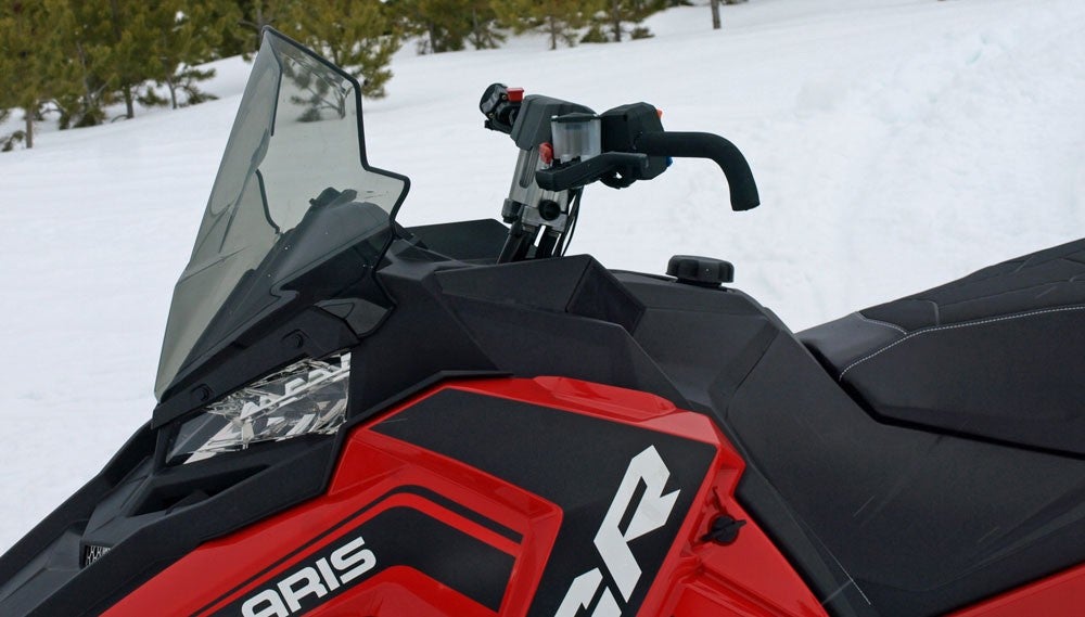 2017 Polaris 600 Rush XCR Handlebar Windscreen