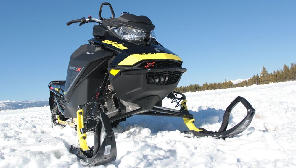 2017 Ski-Doo REV Summit X 850 Front Suspension