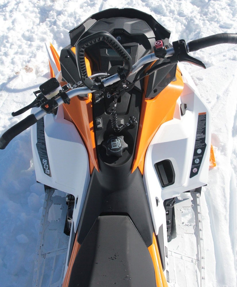 2017 Ski-Doo REV Summit X 850 Overhead