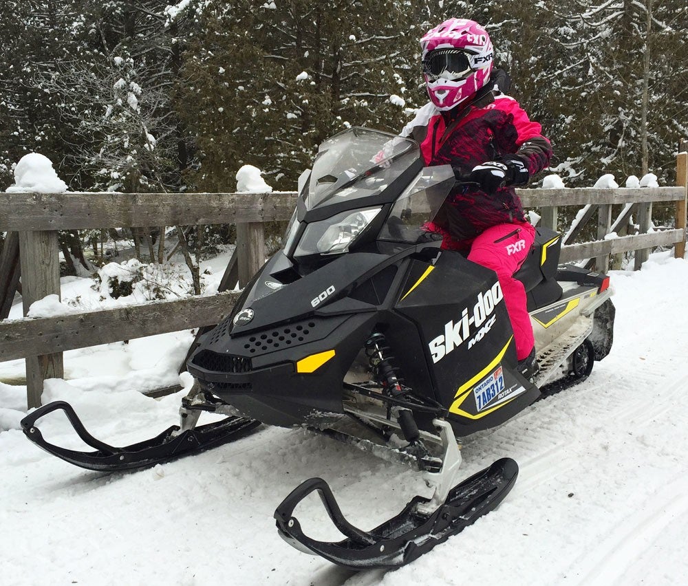 Huntsville Ontario Snowmobile Ride