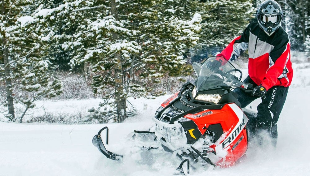 2017 Polaris 600 RMK 144 Red