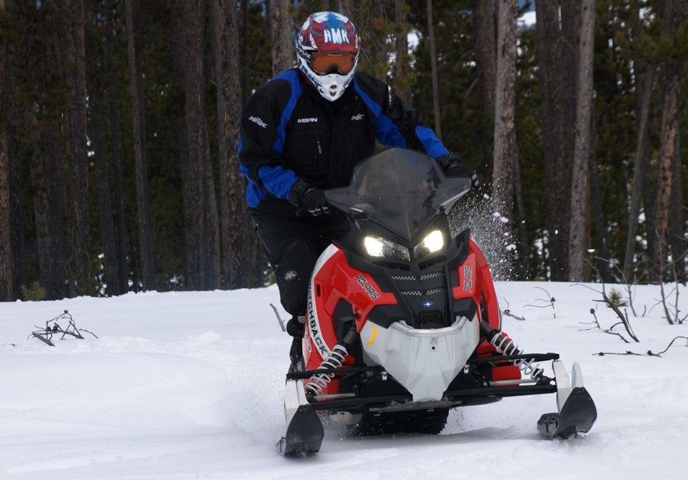 2017 Polaris 600 Switchback SP Action Front