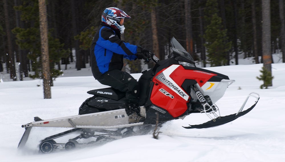 17 Polaris 600 Switchback Sp Review Snowmobile Com