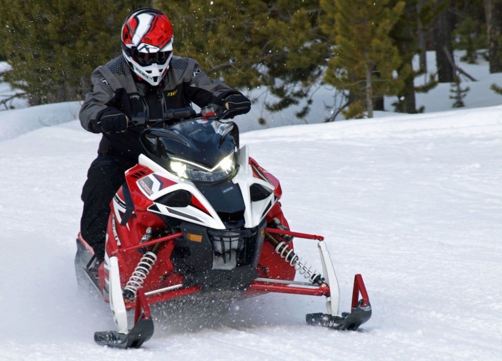 2017 Yamaha Sidewinder LTX Action Front