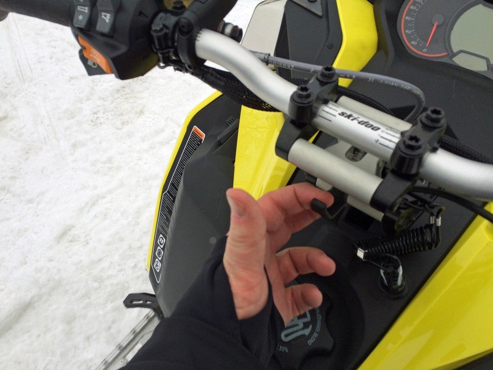 Ski-Doo Forward Adjustable Rider