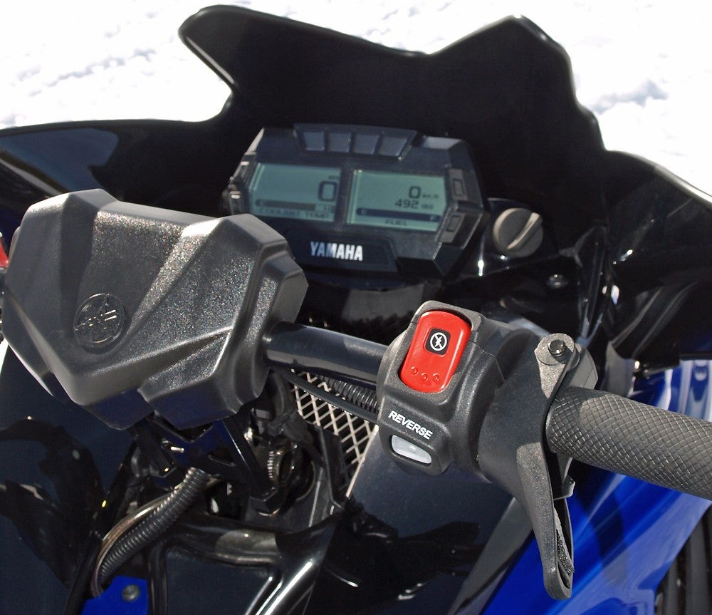 2017 Yamaha Sidewinder R-TX Gauges