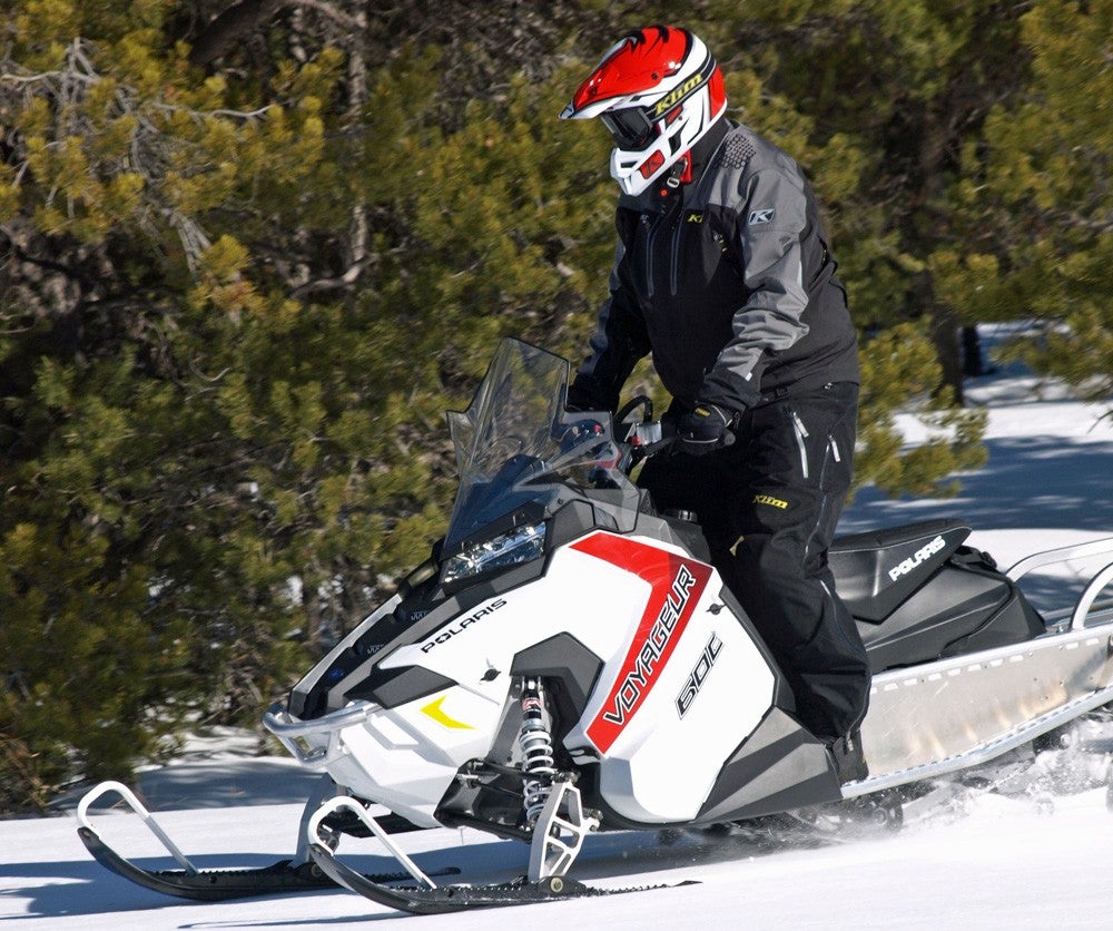 2017 Polaris 600 Voyageur 144 Action Trees