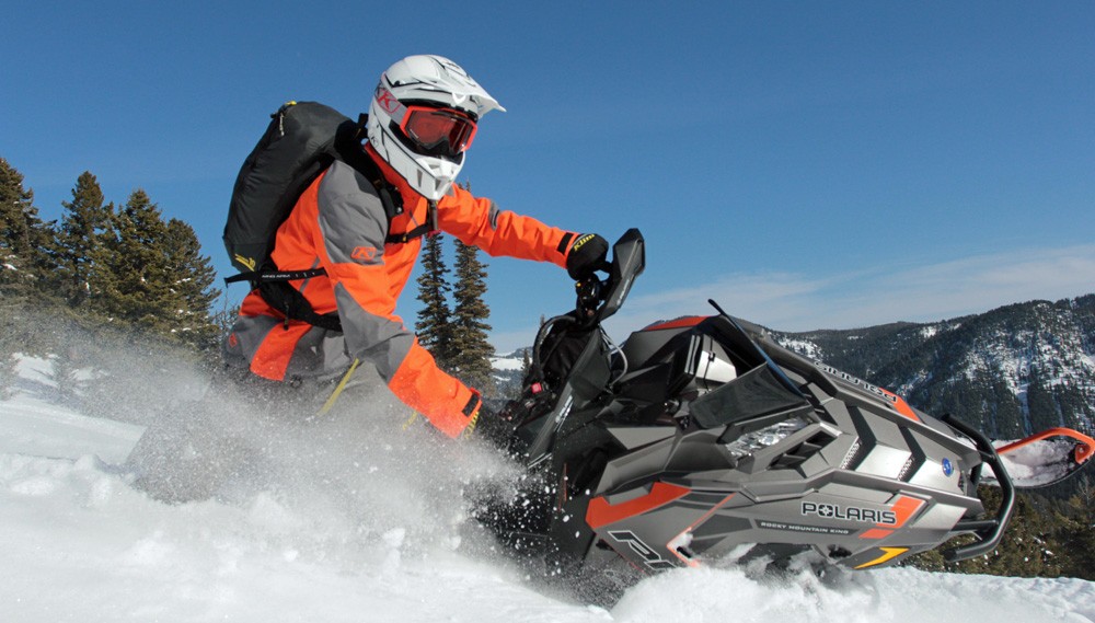 2017 Polaris Pro-RMK Sidehilling