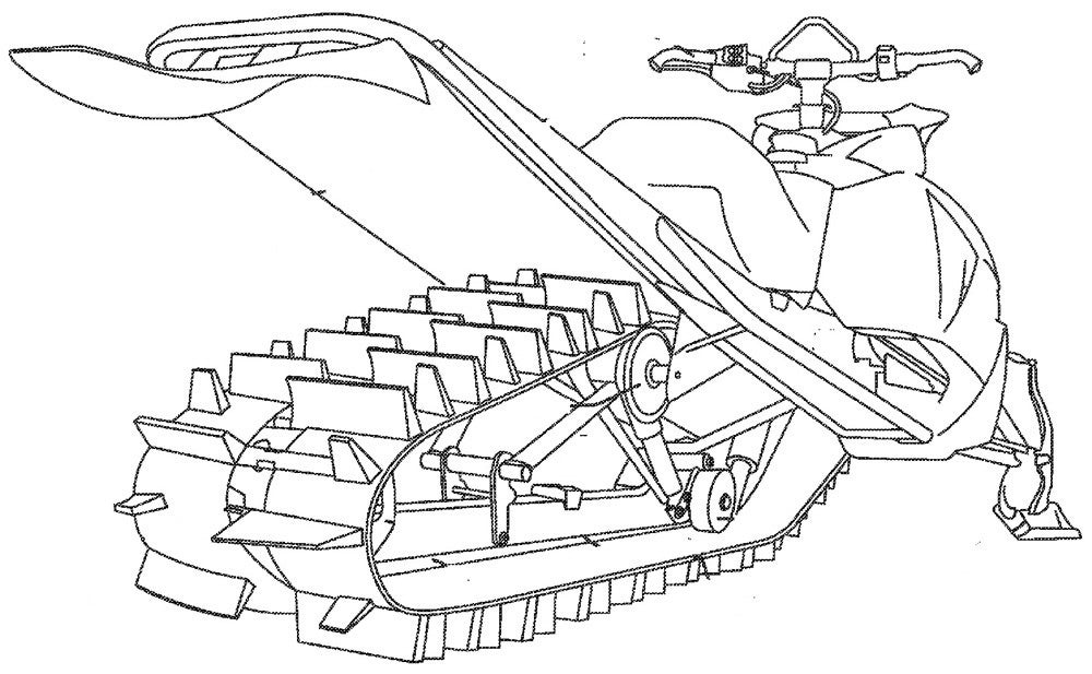 Arctic Cat Skid Frame Assembly Patent