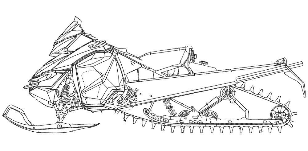 BRP Leaning Seat Patent