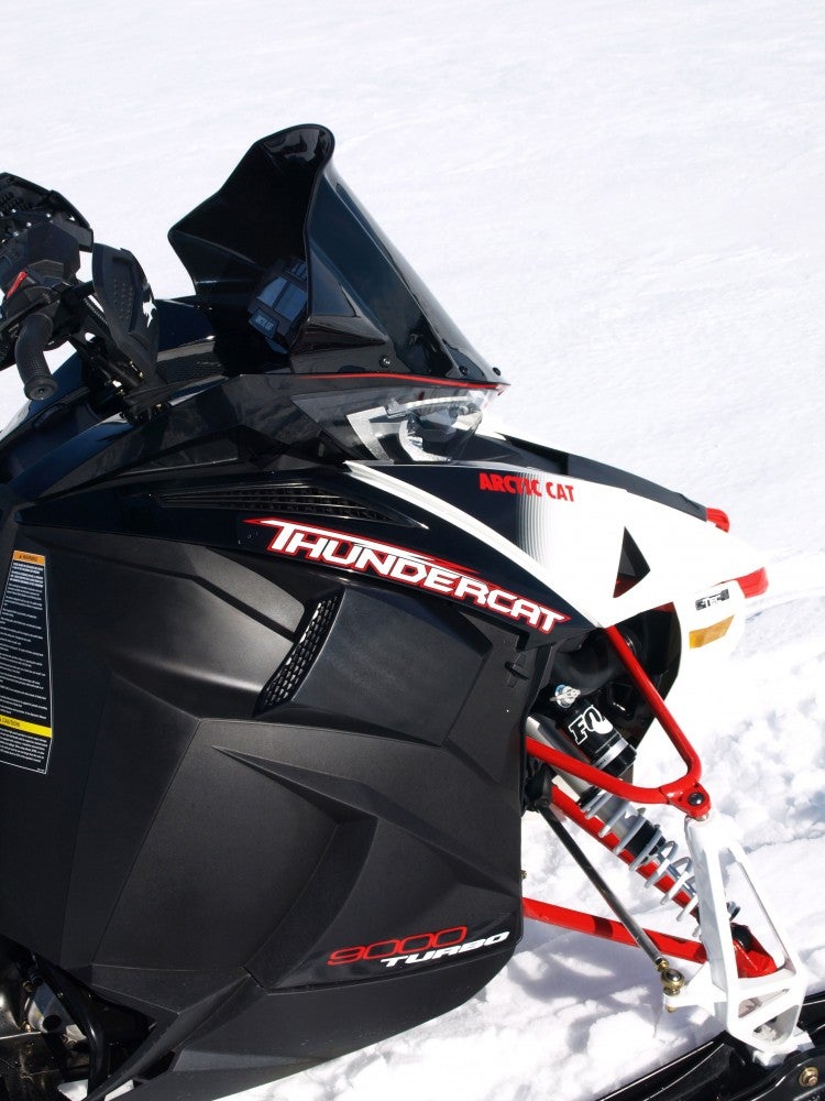 Arctic Cat utilizes partnerships like the one with Yamaha that results in this powerful turbocharged Thundercat. 