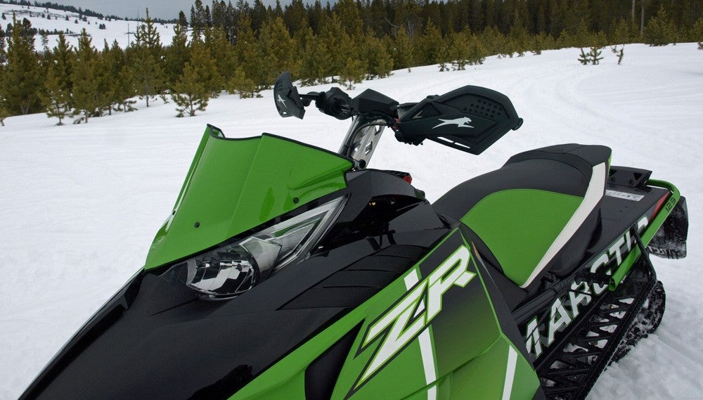 2017 Arctic Cat ZR 6000 RR Low Windshield