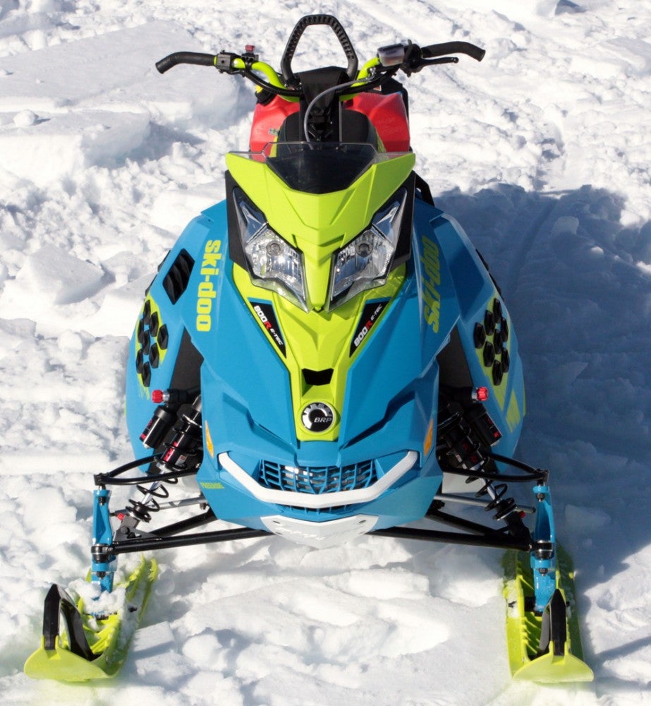 2017 Ski-Doo Freeride Blue Green