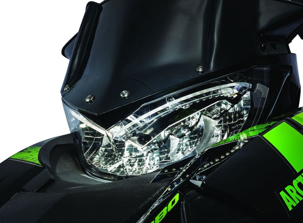 2017 Arctic Cat ZR 9000 LXR Headlight