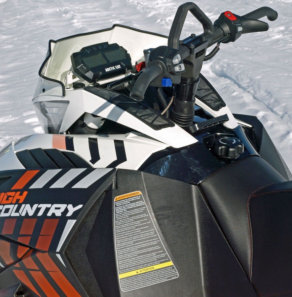 2017 Arctic Cat XF High Country Handlebars