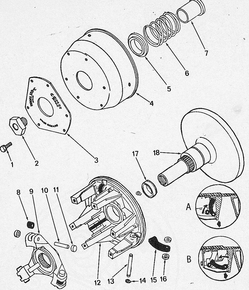 Comet 101 Clutch