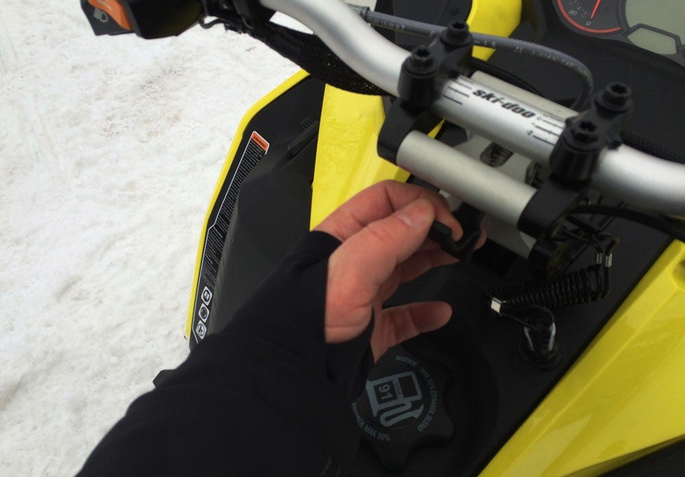 Trick Ski-Doo Handlebar