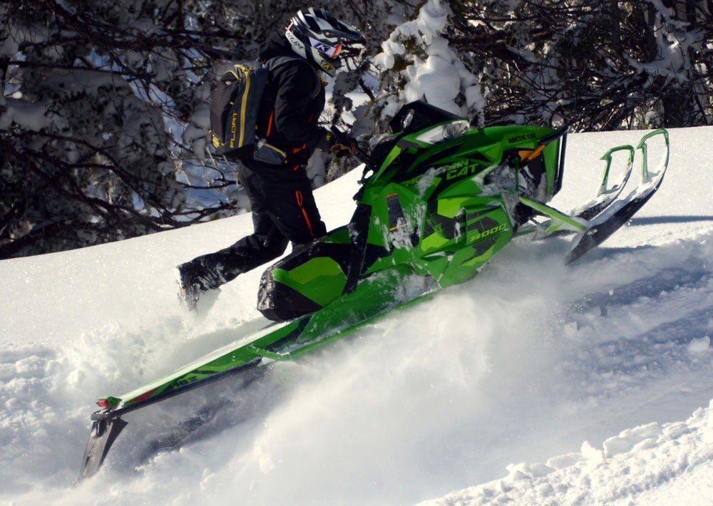 2017 Arctic Cat Mountain Cat Scorned