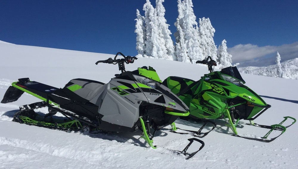 2018 Arctic Cat M8000 Sno Pro Action Pair