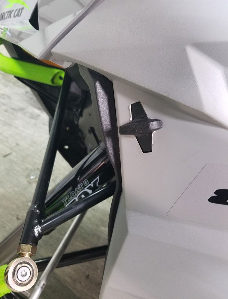 2018 Arctic Cat M8000 Sno Pro Hood Latch