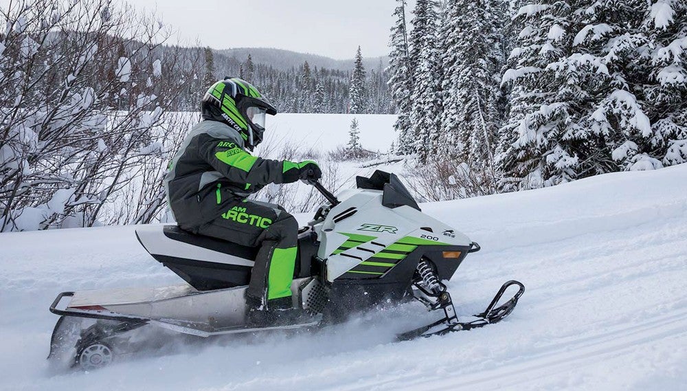 2018 Arctic Cat ZR200 Action