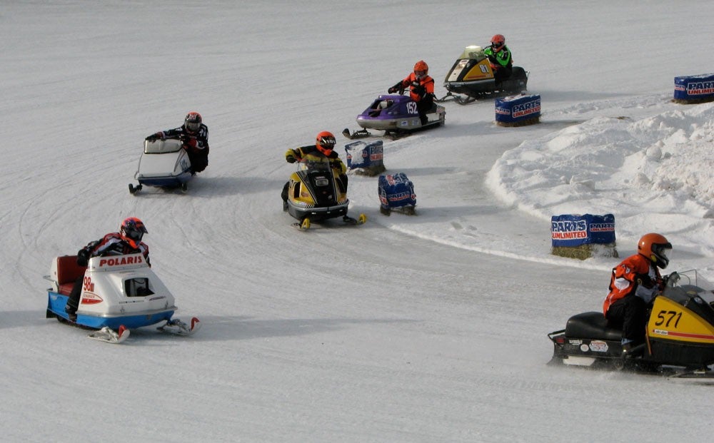 Eagle River Vintage Snowmobile Derby